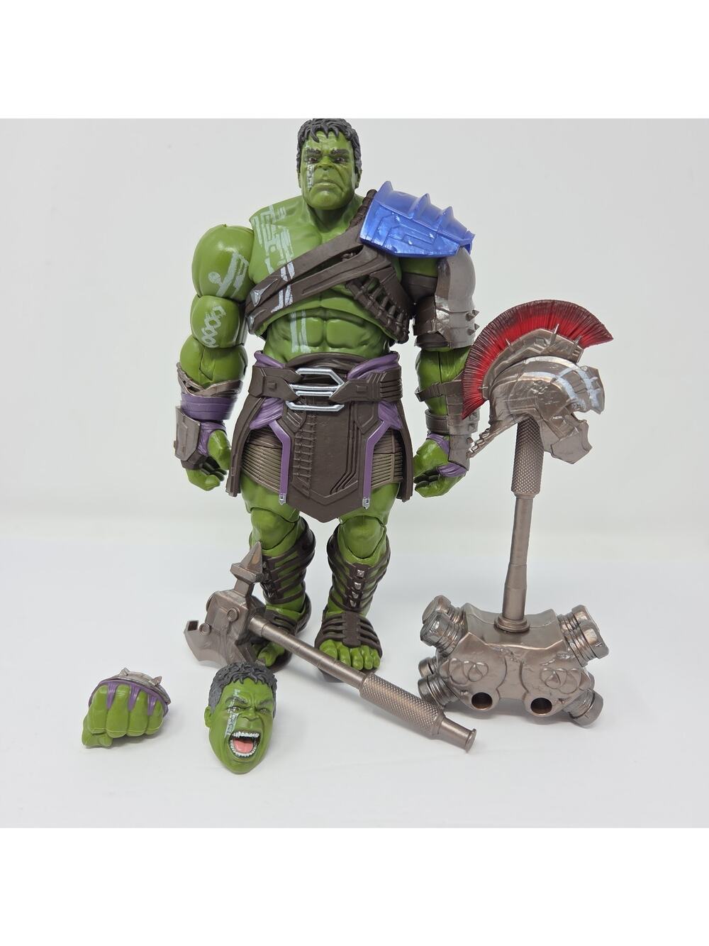 Hasbro Marvel Legends Hulk Gladiator Thor Ragnarok Build A Figure Complete BAF